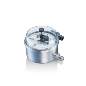 Manometre industriel a contacts electriques M17 M27 baumer bourdon AVF Albi