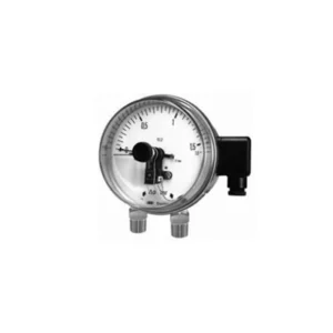 Manometre industriel a contacts electriques M21 M31 M41 M61 baumer bourdon AVF Albi
