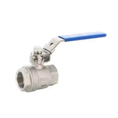 Vanne a sphere inox 2 pieces a decompression BSP 7152 AVF Albi